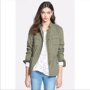 Nordstrom Hinge Army Green Utility Jacket